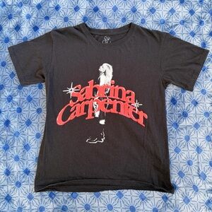 Sabrina Carpenter Black T-Shirt